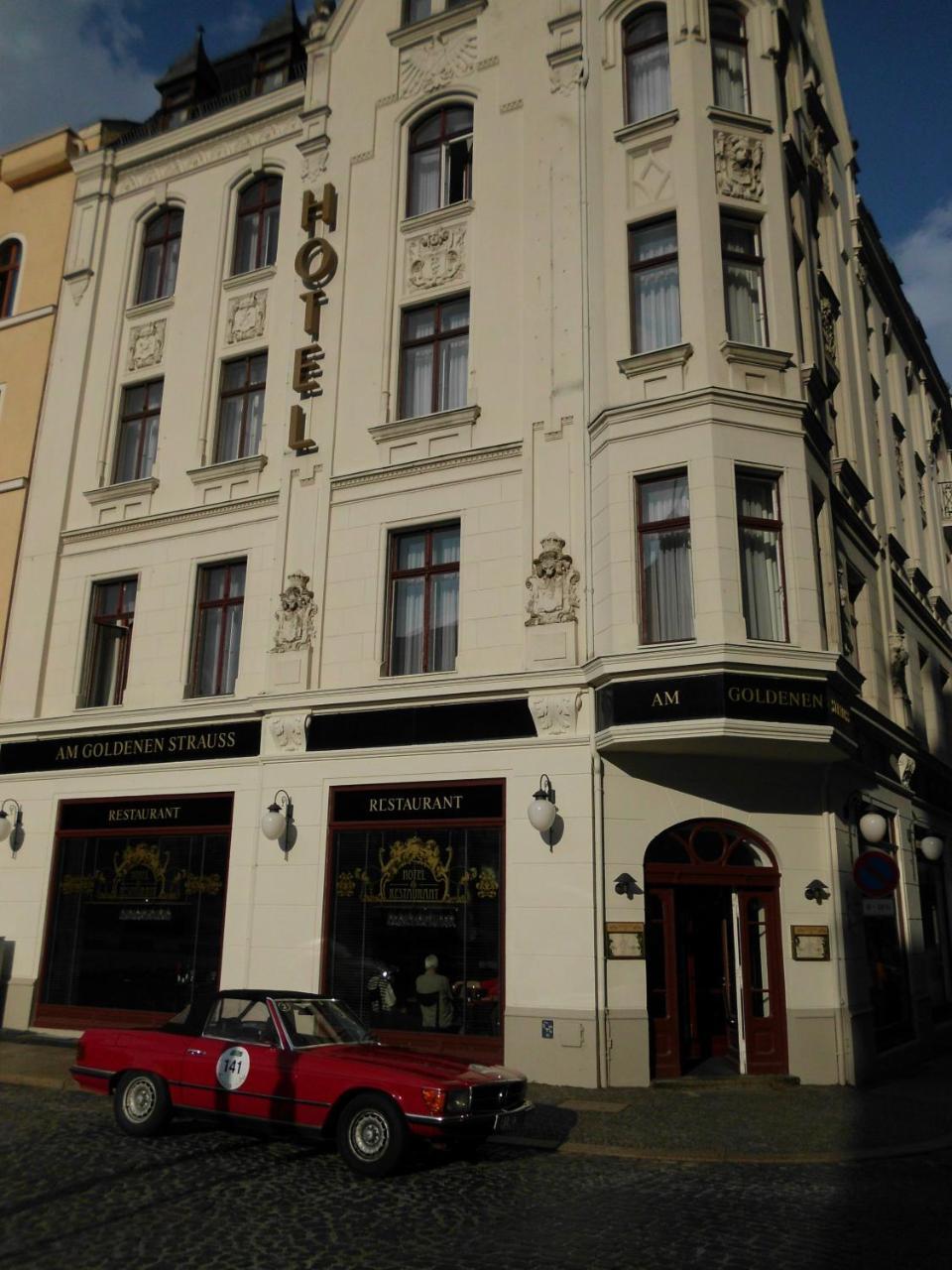 Akzent Hotel Am Goldenen Strauss Görlitz Exteriér fotografie